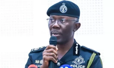 The Inspector General of Police of Ghana. Dr George Akuffo Dampare