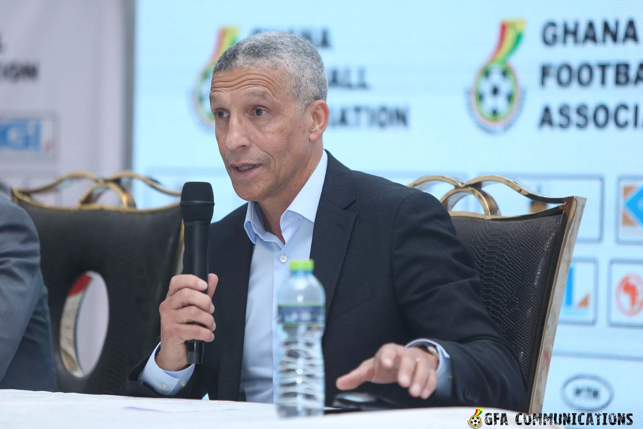 Ghana coach Chris Hughton claims he developed positive relationships with his players while serving as technical advisor