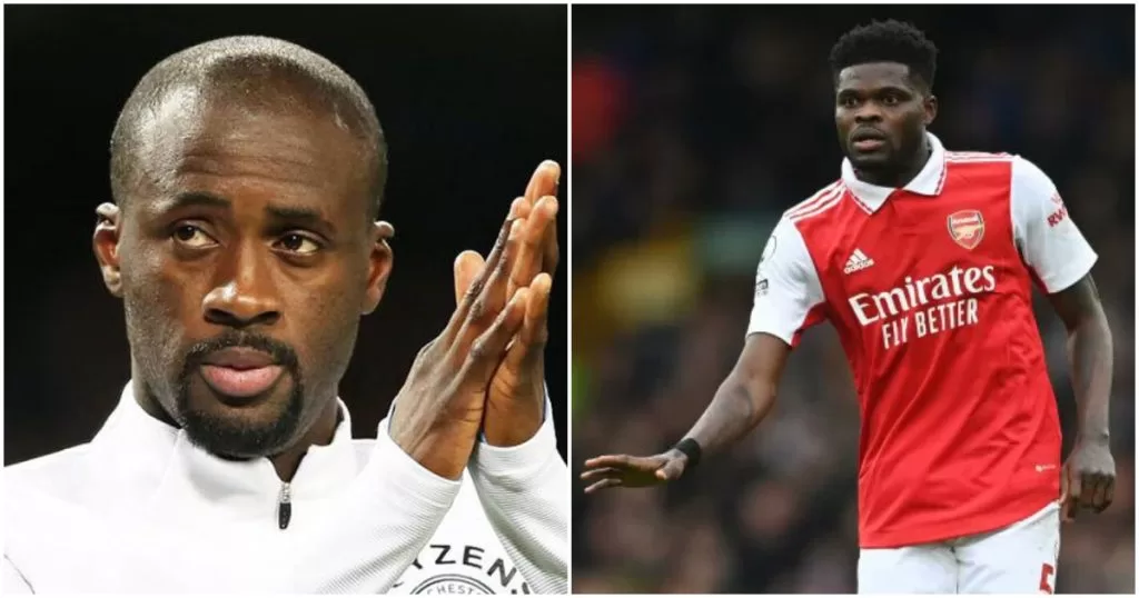 "I watch Partey every weekend when Arsenal play"- Yaya Toure makes honest confession