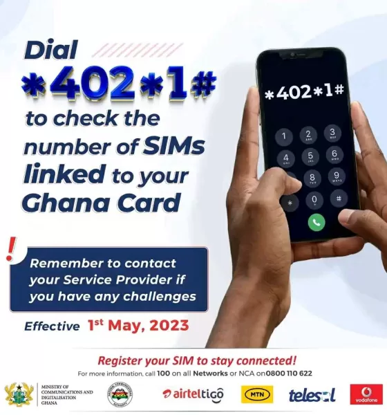 How to Check the SIM Cards Connected to Your Ghana Card