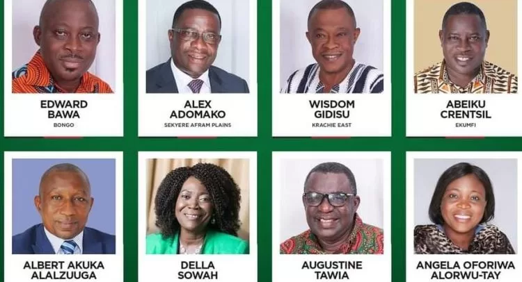 Meet the 17 NDC Members Who Have Lost Their Seats