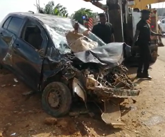 50 church members injured in a four-car collision
