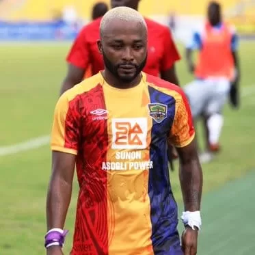 Gladson Awako has parted ties with Accra Hearts of Oak
