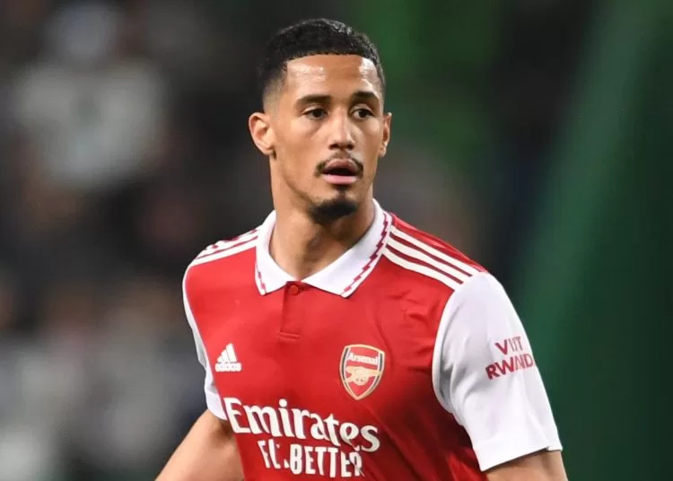 Arsenal defender William Saliba has signed a new four-year deal
