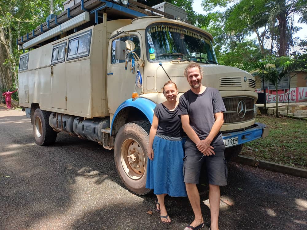 By journey from Germany to Ghana…Rahn and Hoppe's story as a travelling couple