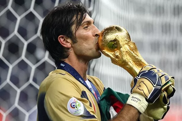 Italy legend Gianluigi Buffon hangs boots and gloves at age 45