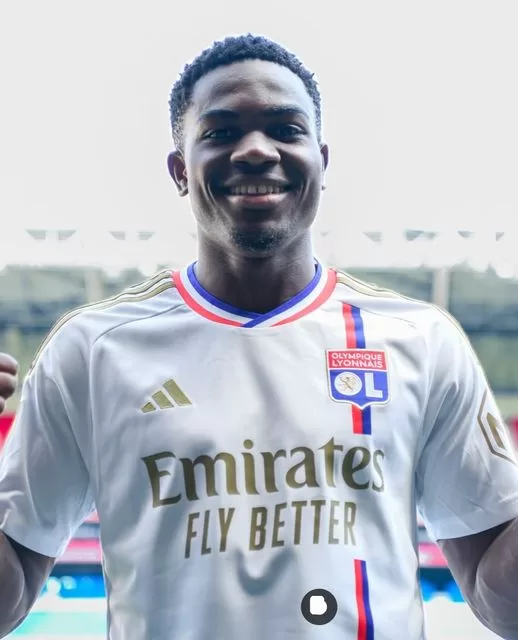 Ernest Nuamah has been announced as the new player for Lyon