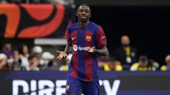 Barcelona manager Xavi 'disappointed' by Dembele's move to PSG