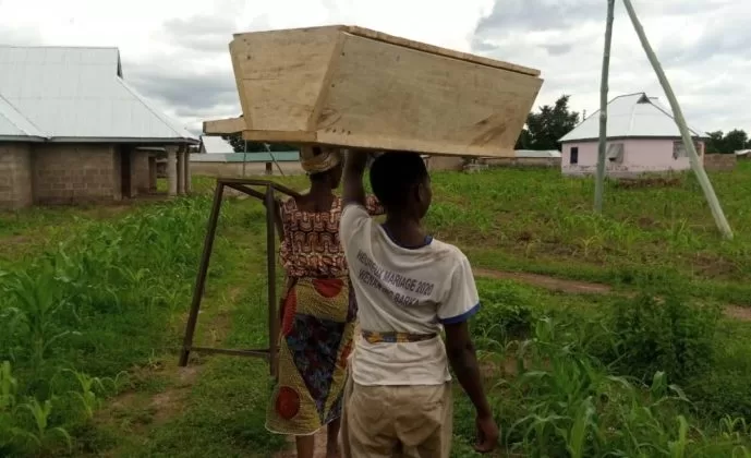 The retired educator also provided a beehive cage and enrolled Khadija and her grandmother in bee-keeping training, along with 60 other women, as part of the intervention to help them create a company and raise their income. MyJoyOnline investigations in that enclave revealed that many young girls are forced to drop out of school and are coerced into early marriages.