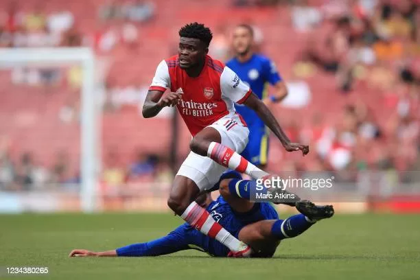 Partey was out for at least three weeks with a similar injury before returning to play a limited role in Arsenal's 1-0 triumph over defending EPL champions Manchester City.